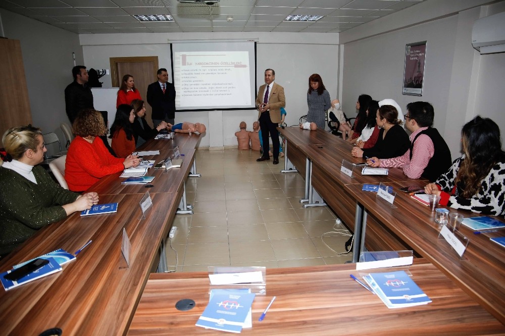 Büyükşehir personellerine ilkyardım eğitimi 