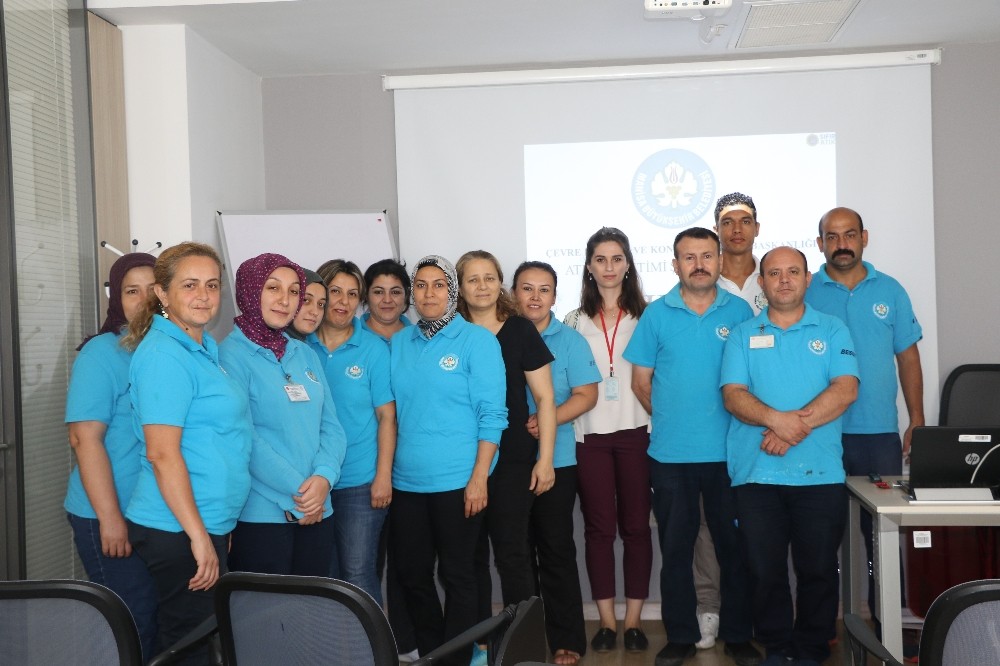 Büyükşehir temizlik personeline ‘Sıfır atık’ eğitimi 