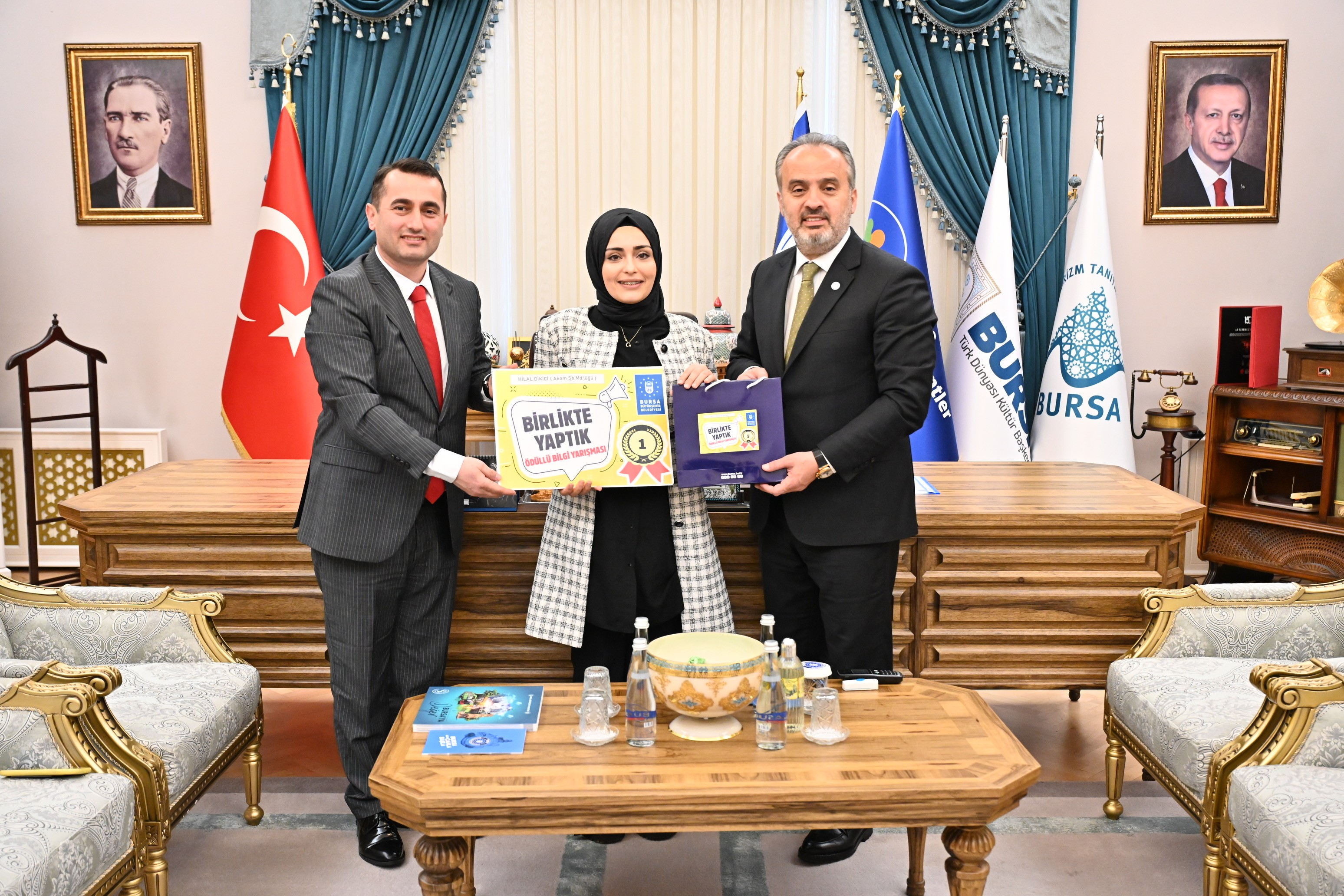 Büyükşehir yaptı, personel yarıştı