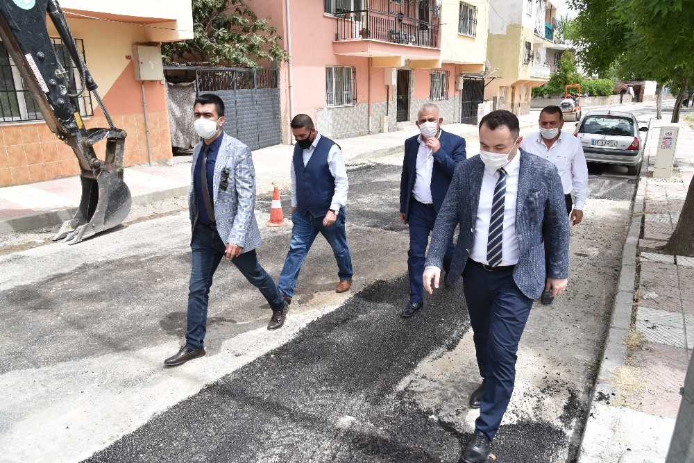 Büyükşehir yolları bakım ve onarımdan geçiriyor 