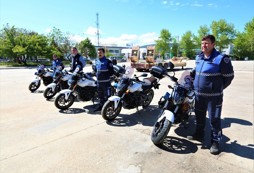 Büyükşehir Zabıtası’na motorize desteği 