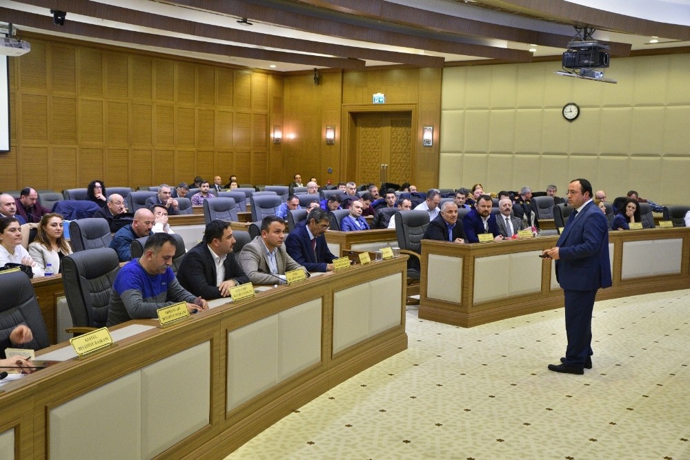 Büyükşehir’de personel eğitimi hız kesmeden devam ediyor 