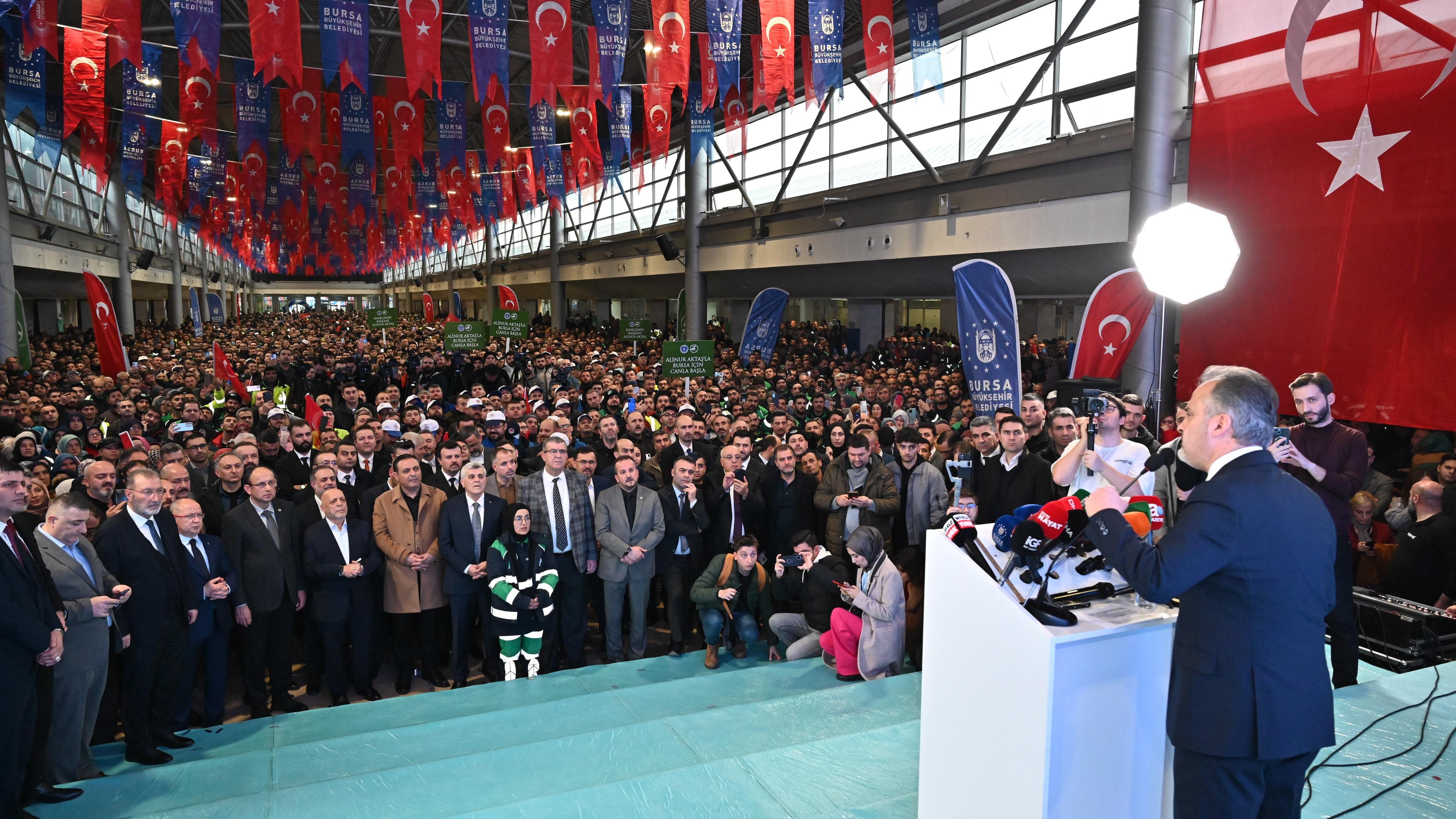 Büyükşehir’de toplu sözleşme sevinci
