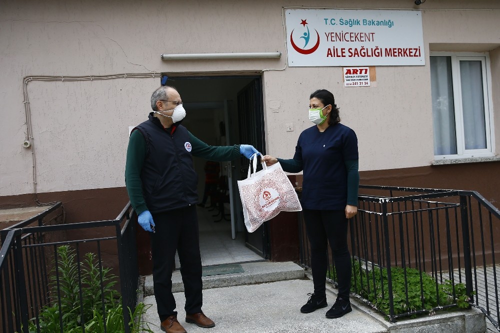 Büyükşehir’den 19 ilçede hizmet veren 331 ASM’ ye koruyucu set 