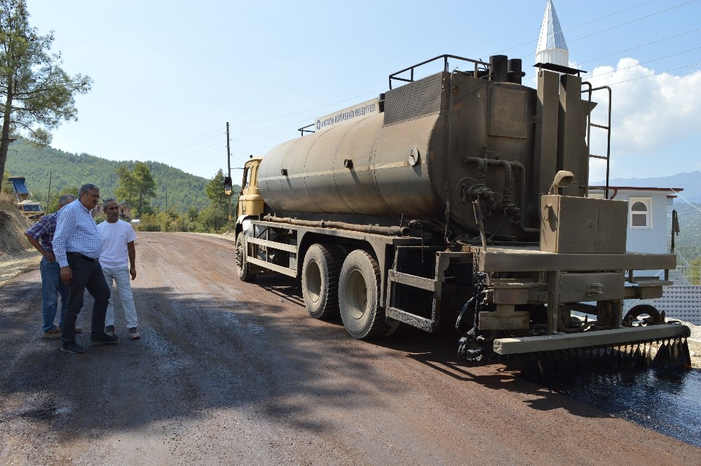 Büyükşehir’den Manavgat kırsalına asfalt 