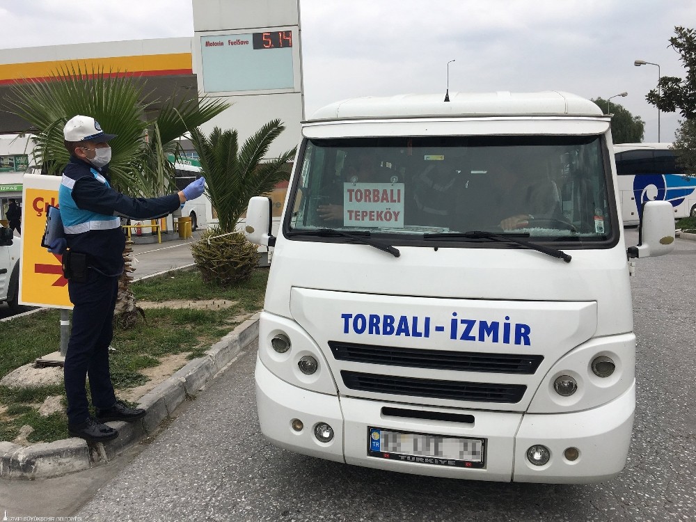 Büyükşehir’den minibüs esnafına destek 