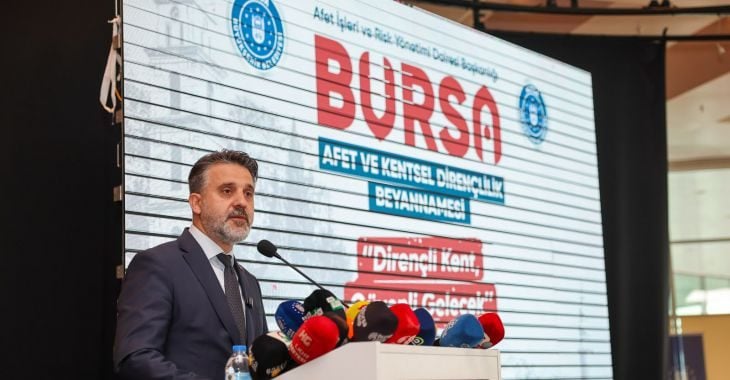 Büyükşehir'den Türkiye'de bir ilk: Bursa Afet Anayasası