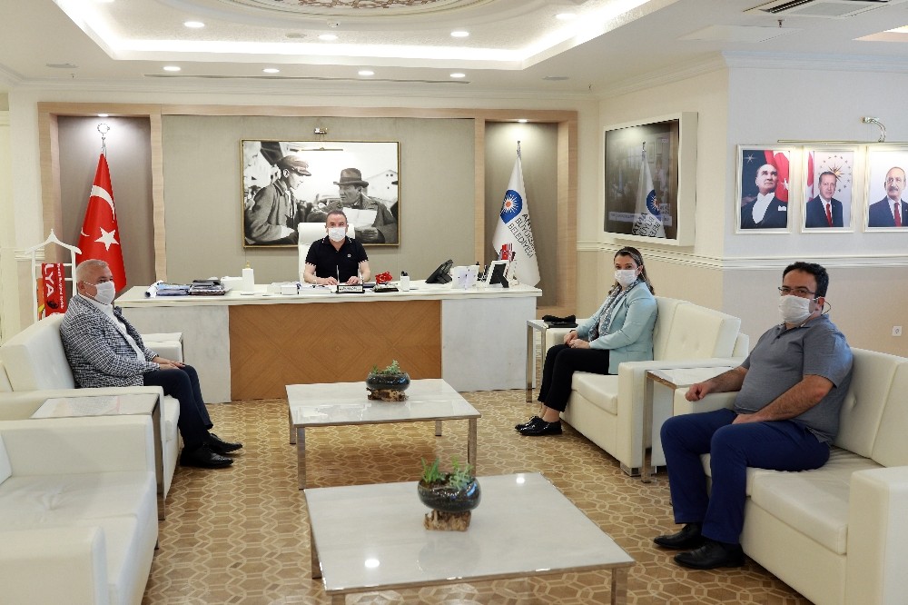 Büyükşehirin Alanya’ya kazandıracağı projeler görüşüldü 