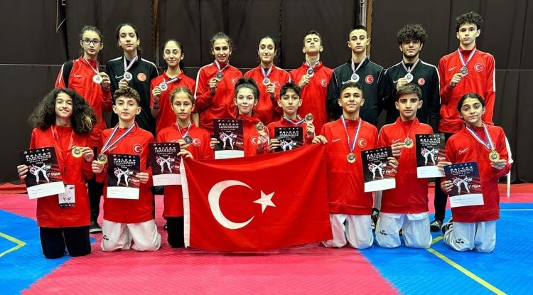 Büyükşehirli sporcular Arnavutluk’tan boş dönmedi