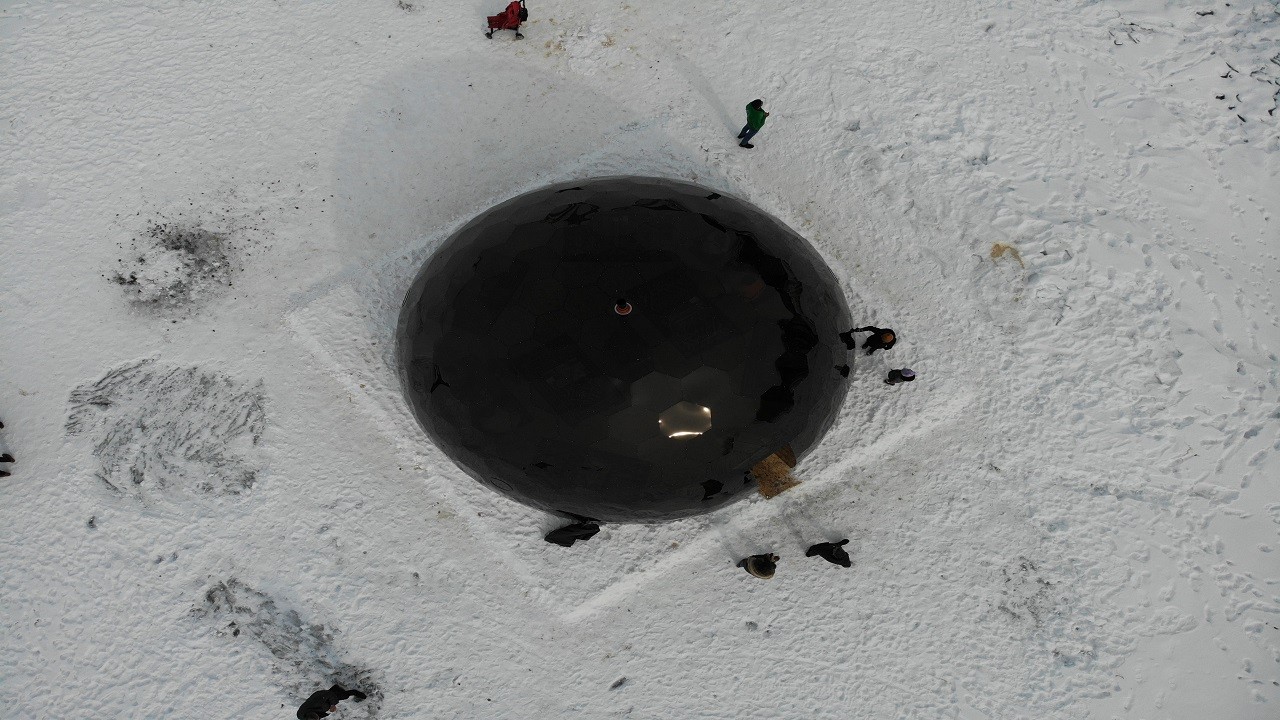 Buz üzerinde sıcak bir deneyim "Kar’s Küre"!