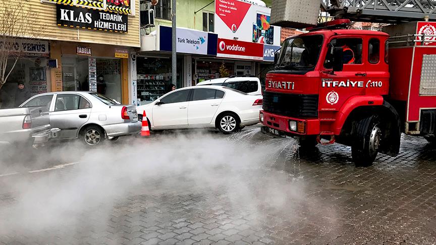 Buzlanmaya karşı termal su kullanıyorlar