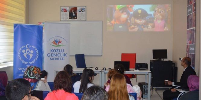 Kozlu gençlik merkezi projelerine devam ediyor