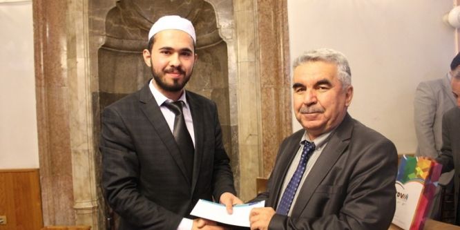 Hafızlık yarışmasında Bozduman birinci oldu