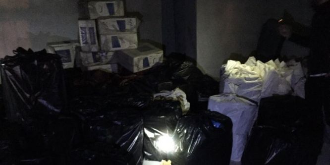 Van’da kaçak sigara operasyonu