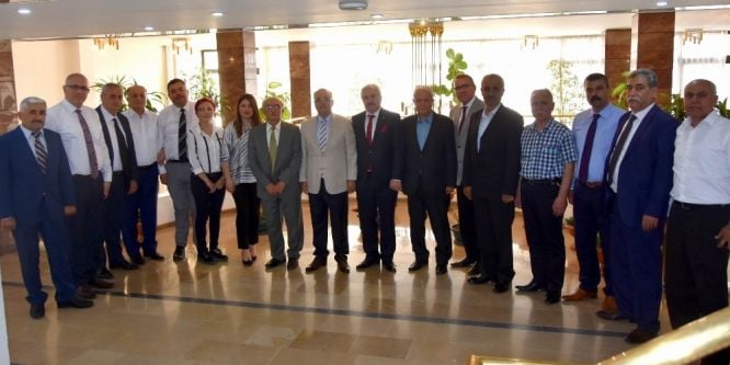 Başkan Kayda, MHP ilçe yönetimini ağırladı