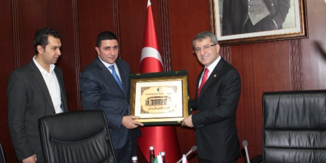 Cezayir heyetinden, AK Partili Serdar’a ziyaret