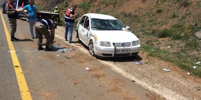 Elazığ’da trafik kazası: 1 çocuk öldü, 4 kişi yaralandı