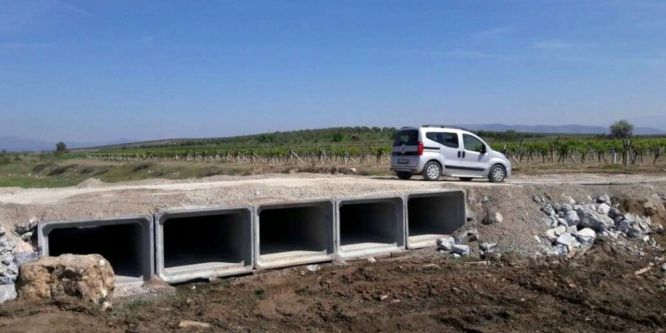 Beyoba ve Sazoba mahallelerinde yol sevinci