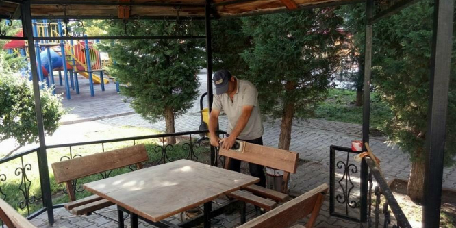 Pursaklar’ın parkları yenileniyor