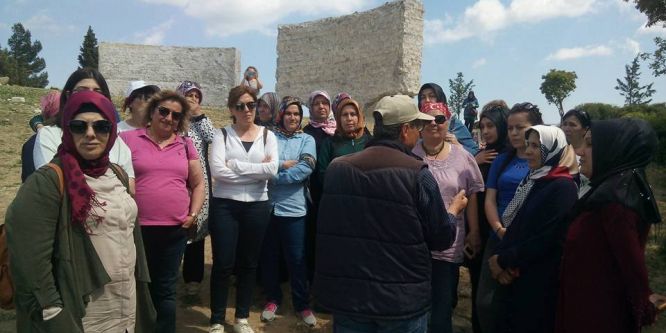 Gülüçlü kadınlar Çanakkale’yi gezdi