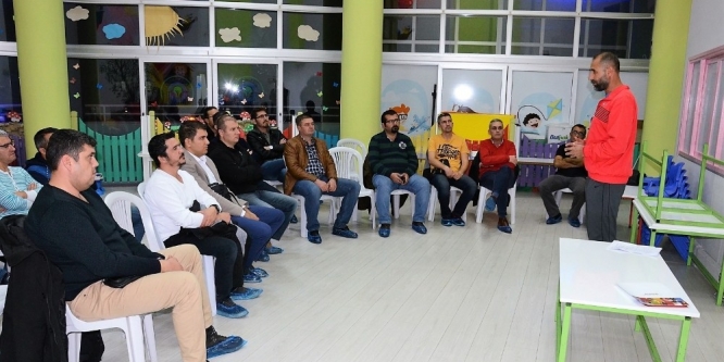 Süper babaların eğitimi devam ediyor