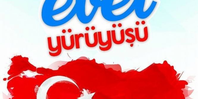 Eskişehir’de yarın ’Evet’ yürüyüşü düzenlenecek