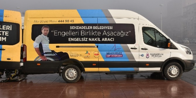 Şehzadeler Belediyesi engellileri unutmuyor