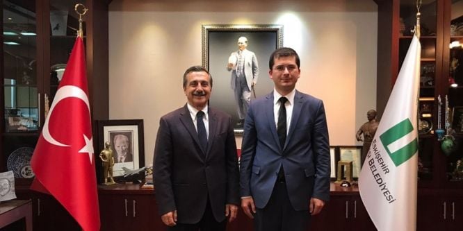 Kaymakam Özbay’dan Başkan Ataç’a ziyaret