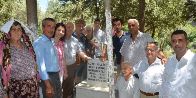 Danişmentli İsmail Efe mezarı başında anıldı