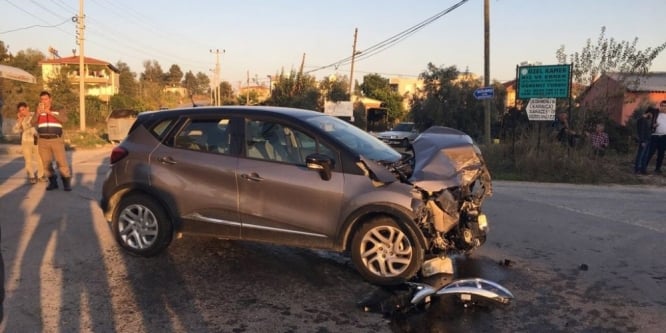 Manavgat’ta feci kaza: 4 yaralı