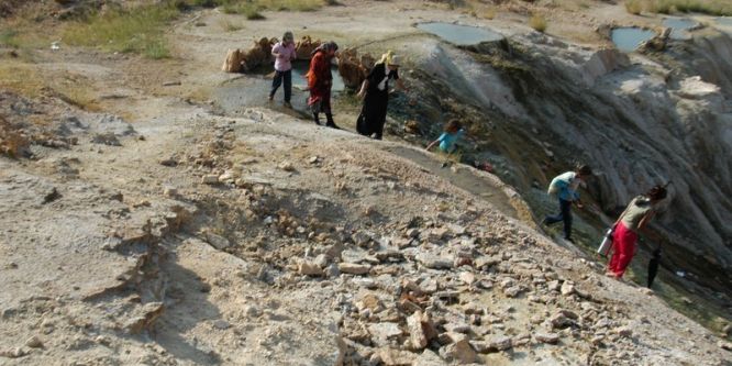 Başkale’deki şifalı su kaynakları ilgi görüyor