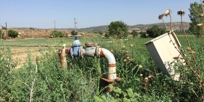 Kula’da 840 dekar arazi suyla kalkınacak