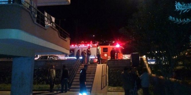 Alanya’da yangın paniği