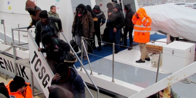 94 göçmen kurtarıldı