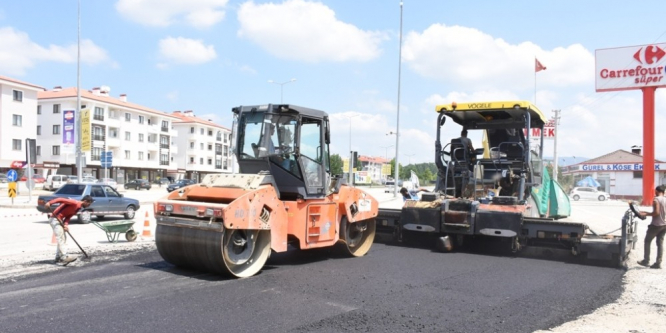 Yahyalar mahallesi asfaltlandı