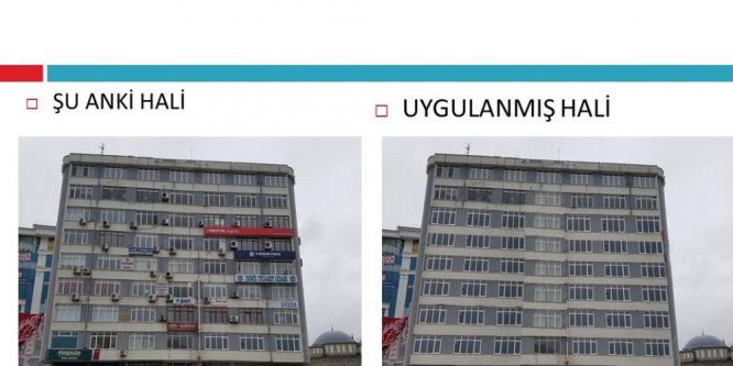 Samsun’da tabela kirliliğine son