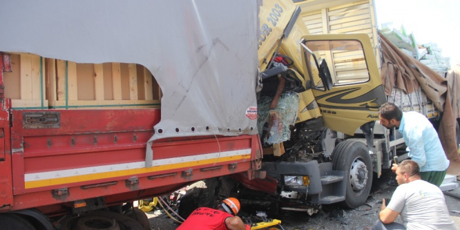 TEM’de feci kaza: 1 ölü 1 yaralı