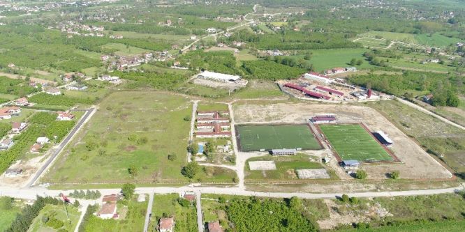 141 dönümlük alana spor tesisi yapılacak