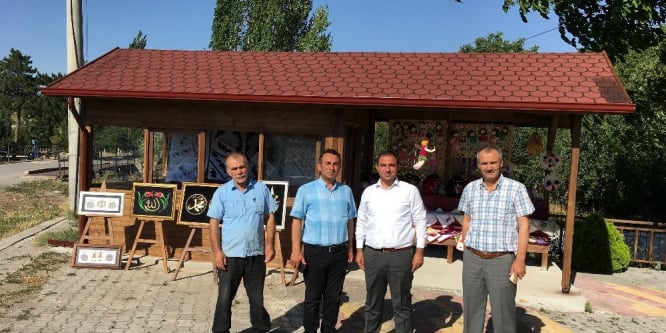 Boğazkale’ye yöresel ürünler standı