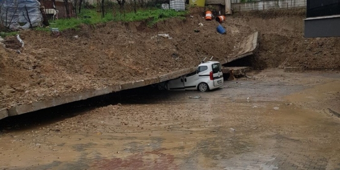 Bursa’da facia teğet geçti
