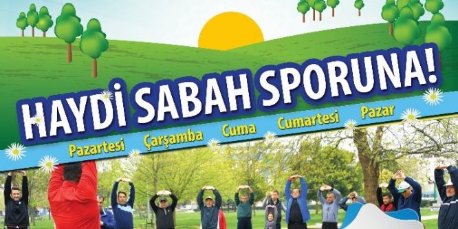 Küçükçekmeceliler güne sporla başlıyor