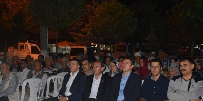 Başkan Halil Başer: Vatan bütünlüğümüzü bozmak isteyen namertlere aman vermeyeceğiz