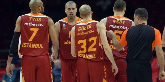 Galatasaray Odeabank dibe vurdu
