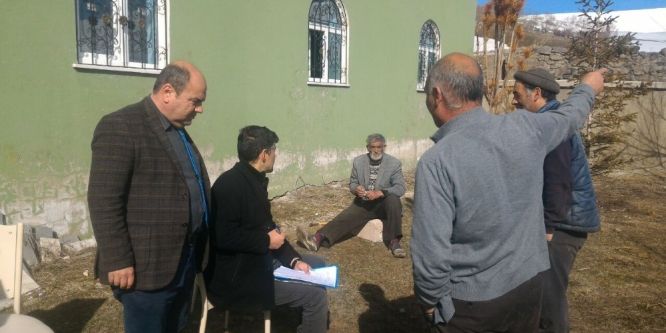 Ağrı’da çiftçilerini bilgilendirmeye devam ediyor