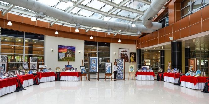 Çini günleri sergisi açıldı
