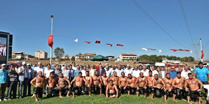 Yalıntaş’ta güreş zamanı