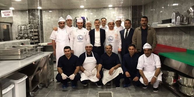 8 bin kişi kapasiteli aşevi kuruldu