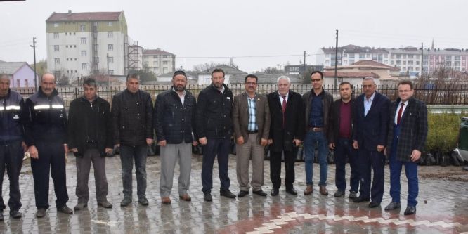 7 bin adet fidan dağıtıldı