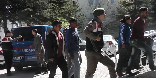 Kulu’da rögar kapağı hırsızlarına suçüstü