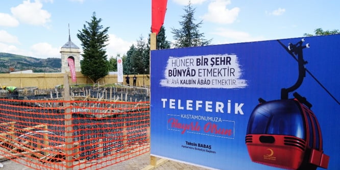Teleferik Projesi’nin temeli atıldı
